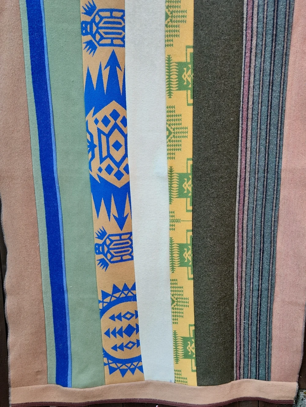 N/A wool patchwork